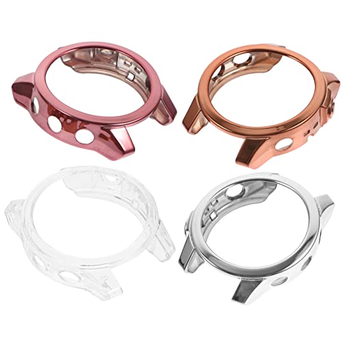 CAXUSD 4Stücke TPU Schutzabdeckungen für Fenix Kratzfest Stoßfest Transparent Rosé Passform für Einfachen Zugriff Funktionen CAXUSD 4Stücke TPU Schutzabdeckungen für Fenix Kratzfest Stoßfest Transparent Rosé Passform für Einfachen Zugriff Funktionen von CAXUSD
