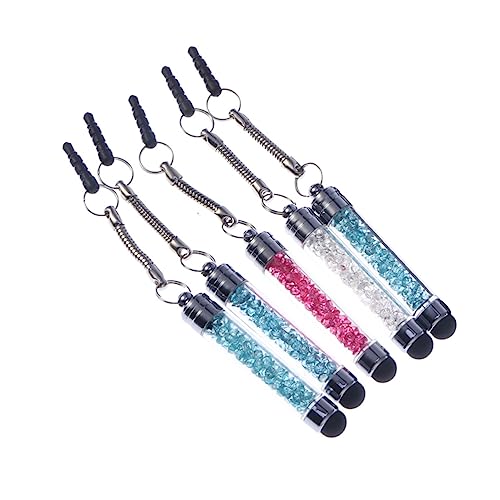 5 Stücke Glitter Kapazitiven Stylus Stifte Kristall Strass Für Touchscreen Handys Tablets 5 Stücke Glitter Kapazitiven Stylus Stifte Kristall Strass Für Touchscreen Handys Tablets von CAXUSD