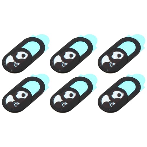 CAXUSD Sichtschutz-objektivabdeckung Aus Abs-Material Für Computer-Webcam 6er-Pack Schiebeabdeckungen – Hacking-funktionen von CAXUSD