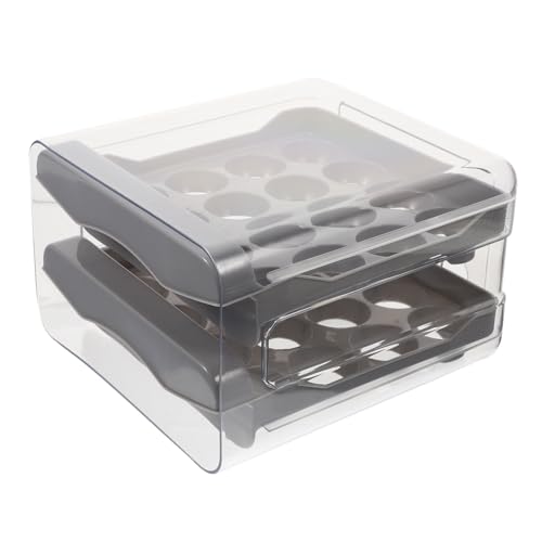 CAXUSD Aufbewahrungsbox für Eier für zu Hause Eierhalter auf der Arbeitsplatte Hühnerei Eier Aufbewahrungsbox Kühlschrank Eierhalter Eierzubehör Kühlschrank Zubehör Plastik pp CAXUSD Aufbewahrungsbox für Eier für zu Hause Eierhalter auf der Arbeitsplatte Hühnerei Eier Aufbewahrungsbox Kühlschrank Eierhalter Eierzubehör Kühlschrank Zubehör Plastik pp von CAXUSD