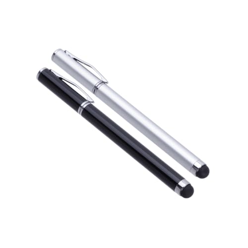 CAXUSD Eingabestift 10St Bildschirmstift kapazitive Touchscreen-Stifte Tablet Pen Stift für Telefon 2-in-1 kapazitiver Schreibstift doppelter Zweck Kapazitiver Stift Kopf aus Silikon von CAXUSD