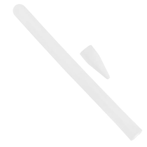 CAXUSD Federmäppchen antirutsch rutschfeste Touchscreen-Stiftschutz Schutzhülle für die Stiftkappe Stylus Stiftetui Schutzhülle für den Touch-Pen Apfelstift rot von CAXUSD