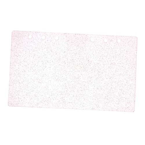 CAXUSD Ordnerhülle Notebook -cover Einband Für 6-ring-ordner Binderschale Abdeckung Des Planers Planer-abdeckung Einband Für Loseblatthefter Notizbuch -cover Tagebucheinband Rosa Acryl CAXUSD Ordnerhülle Notebook -cover Einband Für 6-ring-ordner Binderschale Abdeckung Des Planers Planer-abdeckung Einband Für Loseblatthefter Notizbuch -cover Tagebucheinband Rosa Acryl von CAXUSD