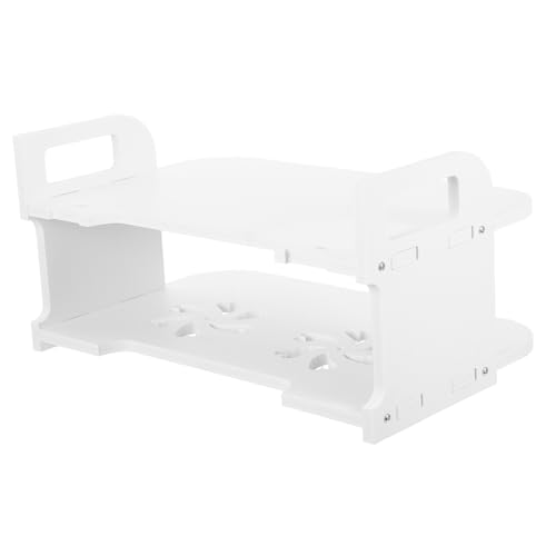 CAXUSD Projektorständer Mit Router-Halterung Wandhalterung Router-Rack Aus Kunststoff Montage Ohne Bohren Modernes Aussehen 2-stufige Aufbewahrung Organisieren Sie Ihren Platz CAXUSD Projektorständer Mit Router-Halterung Wandhalterung Router-Rack Aus Kunststoff Montage Ohne Bohren Modernes Aussehen 2-stufige Aufbewahrung Organisieren Sie Ihren Platz von CAXUSD
