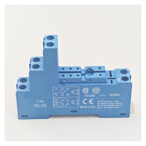 Relais 5PCS 40.52.9.024.0000 40.52.7.024.0000 40.52.7.024.0001 DC24V 40.52.7.012.0000 DC12V Elektromagnetische Relais(1pc BASE 95.05) von CAYUND