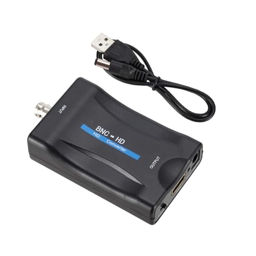 CAZSTYK BNC auf Multimedia-Schnittstellen-Konverter-Adapter für analoge Video- und Toneingänge mit 1080P-Ausgang für CCTV-Monitore von CAZSTYK