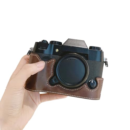 CAZSTYK Handgefertigte Kameratasche aus PU-Leder für XT50, mit Verschlüssen und einfachem Akkuzugriff von CAZSTYK