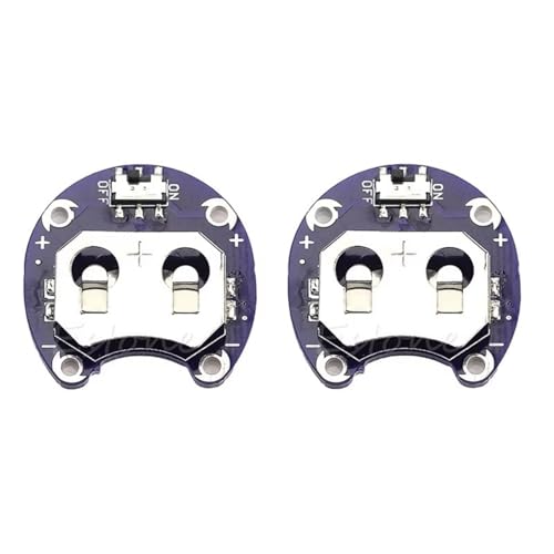 CAZSTYK Knopfzellen-Batteriehalter-Modul, Haltbarkeit, Batteriehalter-Set für verschiedene Elektronik, Computer, Robotik CAZSTYK Knopfzellen-Batteriehalter-Modul, Haltbarkeit, Batteriehalter-Set für verschiedene Elektronik, Computer, Robotik von CAZSTYK