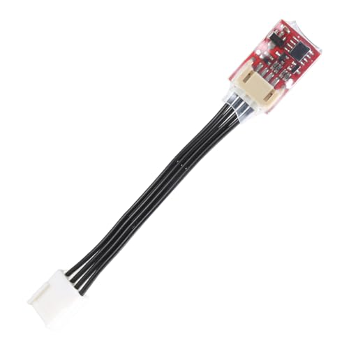 CAZSTYK Lüftersimulator Für AntiMiner T9 T9 S9i Z9 Z9 DR3 Schalldämpferdraht Automatische Geschwindigkeitsregelung 5–20 V Spannung von CAZSTYK