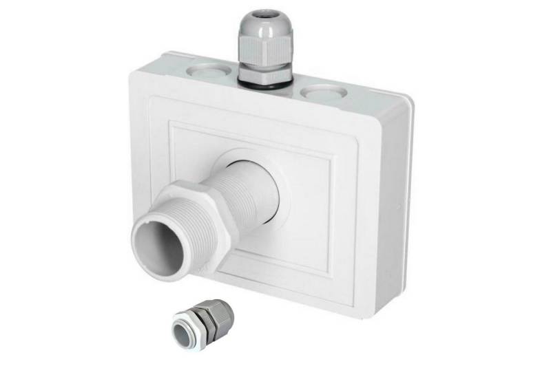 CBE Kabeldurchführungsdose KT5 +2 PG11 Verschraubungen SAT-Kabel von CBE