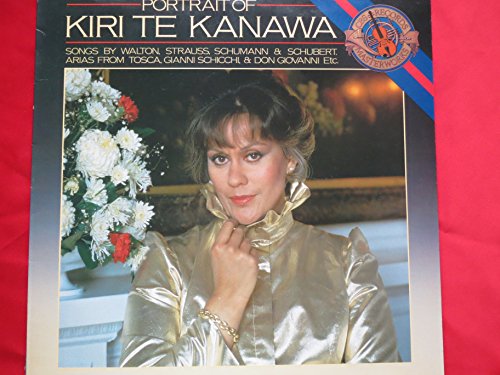 74116 Portrait of KIRI TE KANAWA UK LP 1983 von CBS