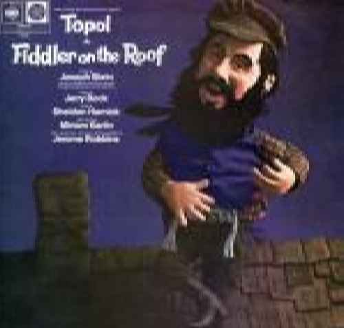 Fiddler On The Roof (Original London Cast) - Soundtrack / Topol LP von CBS