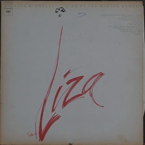LIZA MINNELLI - LIVE AT THE WINTER GARDEN LP (14488) von CBS
