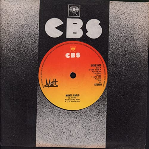 MONTE CARLO 7 INCH (7" VINYL 45) UK CBS 1975 von CBS