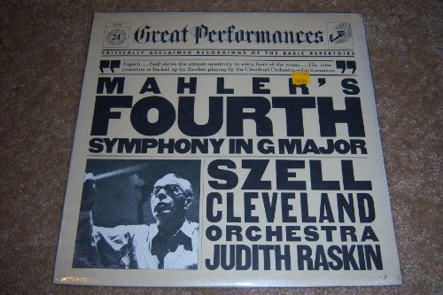 Mahler Sym No 4 Raskin Soprano Cleveland Orch Szell cond LP Mahler Sym No 4 Raskin Soprano Cleveland Orch Szell cond LP von CBS
