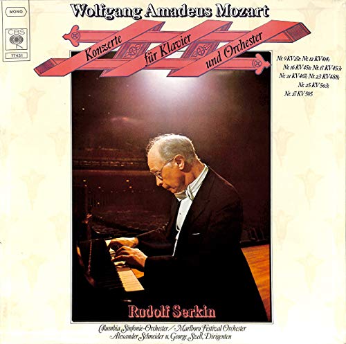 Mozart: Konzerte für Klavier und Orchester; Nr. 9 KV 271; Nr. 12 KV 414; Nr. 16 KV 451 - 77431 - Vinyl Box von CBS