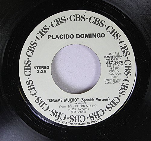 My Life For A Song - Placido Domingo LP von CBS