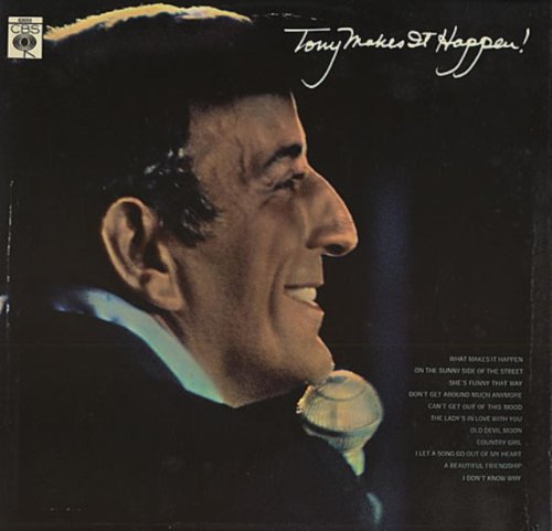 TONY BENNETT Tony Makes It Happen LP 1967 von CBS