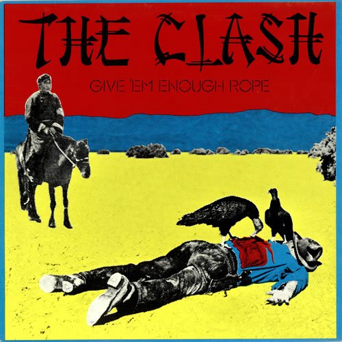The Clash Give 'Em Enough Rope UK vinyl LP 32444 von CBS