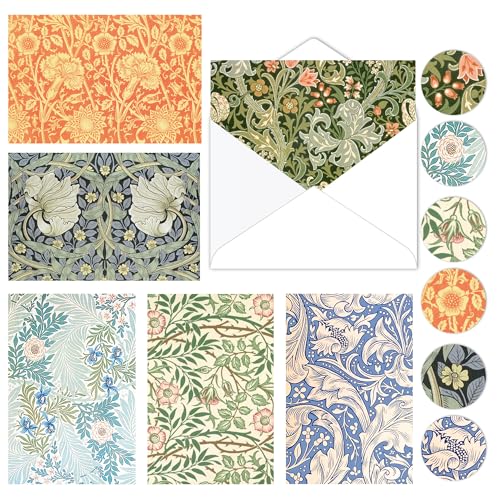 Blumen Dankeskarten mit Umschlägen,24-teiliges Set von Retro Themed Grußkarten, Faltende Postkarten mit Umschlägen und Aufklebern für Kinder, Familie, Freunde Retro Flower Grußkarten mit Umschlägen Blumen Dankeskarten mit Umschlägen,24-teiliges Set von Retro Themed Grußkarten, Faltende Postkarten mit Umschlägen und Aufklebern für Kinder, Familie, Freunde Retro Flower Grußkarten mit Umschlägen von CC HOME