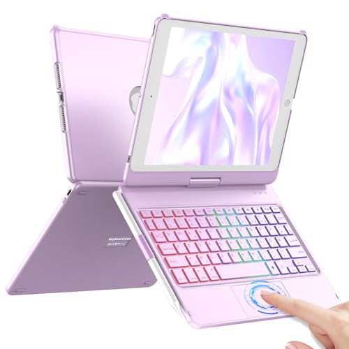 CC Store Hülle mit Tastatur für iPad 10.2, 360° Drehbare Touchpad Tastatur für iPad 9/8/7 Generation, Kabellose Bluetooth Trackpad Keyboard mit 7 Hintergrundbeleuchtung, Auto Sleep/Wake,QWERTZ Layout CC Store Hülle mit Tastatur für iPad 10.2, 360° Drehbare Touchpad Tastatur für iPad 9/8/7 Generation, Kabellose Bluetooth Trackpad Keyboard mit 7 Hintergrundbeleuchtung, Auto Sleep/Wake,QWERTZ Layout von CC Store