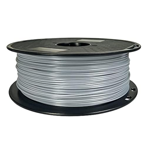 CC3D PETG Filament Grau 1,75 mm 1kg 3D Drucker Filament 3D Druck Material FDM Drucker einfach zu drucken PETG Pro Filament Grau Hellgrau von CC3D