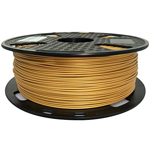 3D-Drucker Gold PETG Filament 1.75MM 1KG Goldfilament 3D-Druckmaterial FDM 3D-Drucker CC3D PETG Pro Filament Gold von CC3D