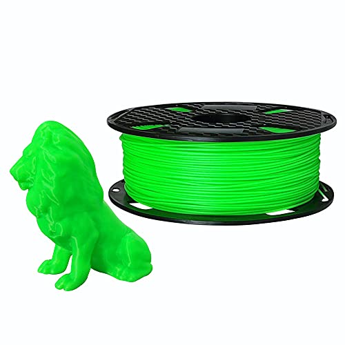 CC3D PLA Max PLA+ Fluo Grün PLA Filament 1,75 mm 1KG 3D Drucker Filament FDM 3D Druck Material PLA Pro PLA Plus Filament Fluoreszierende Grün Farbe von CC3D