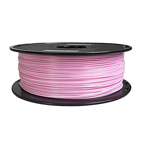 Easy Print Pink PETG Filament 1,75 mm 1 kg 3D Drucker Filament 1 kg Spule 3D Druckmaterial passend für die meisten FDM 3D Drucker (Cherry Pink) von CC3D
