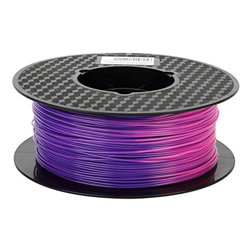 Farbwechsel PLA Lila Blau bis Rosa PLA Filament 1,75 mm 1kg 3D Druck Filament Wärme Veränderung Farbe PLA Drucker Filament ändern Material CC3D Temperatur Farbwechsel Filament Purple Pink von CC3D