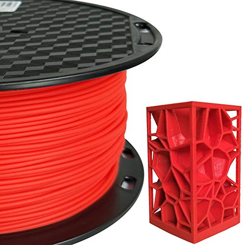 CC3D PLA MAX Rot PLA Filament 1,75mm 3D Drucker Filament 1KG 3D Drucken Material Stärker Als Normal PLA Pro Filament Postkasten Rot Farbe PLA Plus PLA+ Filament von CC3D