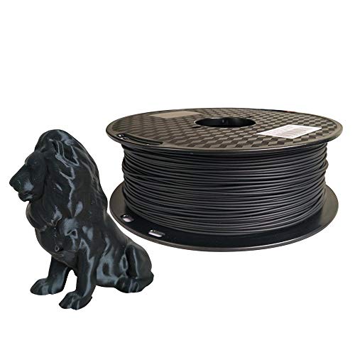 PLA Plus PLA+ Schwarz PLA Filament 1.75mm 1KG 3D Drucker Filament Schwarz PLA Pro Filament 3D Druck Material CC3D PLA MAX Schwarz Farbe Filament von CC3D