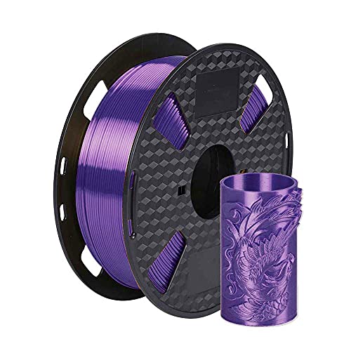 CC3D Seide Dunkel Violett PLA Filament 1,75 mm 1KG 3D Drucken Filament 3D Drucker Materialien Scheinen Seidig Glänzend Metallisch Metall PLA Seide PLA von CC3D