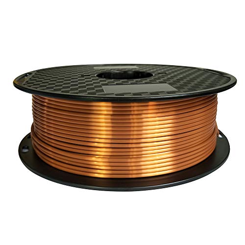 Silk Copper PLA-Filament, 2,85 mm, 3D-Drucker-Filament, glänzendes PLA-Filament, 1 kg Kupfer-Filament, Spule, 3D-Druckmaterial, seidiges PLA-Metall, metallisches Kupfer CC3D Silk Copper PLA-Filament, 2,85 mm, 3D-Drucker-Filament, glänzendes PLA-Filament, 1 kg Kupfer-Filament, Spule, 3D-Druckmaterial, seidiges PLA-Metall, metallisches Kupfer CC3D von CC3D