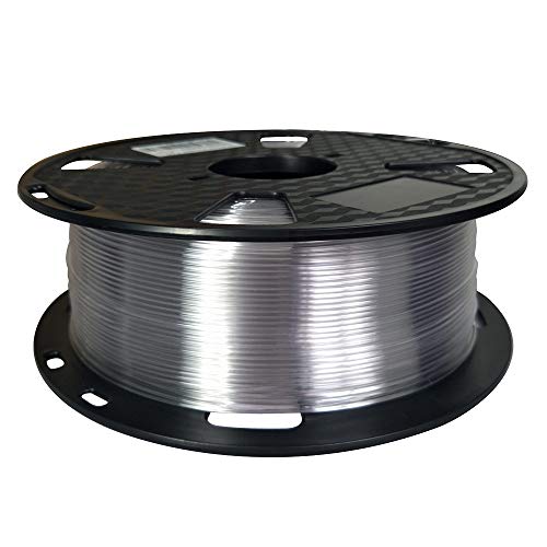 Durchsichtig PETG Filament 1,75 mm 1kg 3D Drucker Filament 3D Druck materialien CC3D passend für die meisten FDM 3D Drucker Grasgrün Farbe Durchsichtiges filament PETG Filament Transparent von CC3D