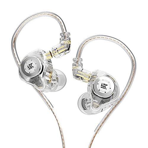 CCA KZ EDX Pro In-Ear-Monitor-Kopfhörer kabelgebunden, IEM-Kopfhörer Dual DD HiFi-Stereo-Kopfhörer Geräuschunterdrückung Ohrstöpsel-weiß ohne Mikrofon CCA KZ EDX Pro In-Ear-Monitor-Kopfhörer kabelgebunden, IEM-Kopfhörer Dual DD HiFi-Stereo-Kopfhörer Geräuschunterdrückung Ohrstöpsel-weiß ohne Mikrofon von CCA