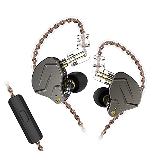 CCA KZ ZSN Pro Dual Drivers 1BA 1DD In Ear Ohrhörer HiFi Power Bass Earbuds Kopfhörer High Clarity Sound Wired Ohrhörer mit abnehmbarem Kabel für Audiophile Musiker von CCA