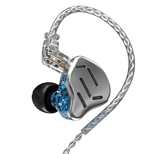 CCA KZ Zax Metall-Headset 7BA+1DD Hybrid 16 Treiber HiFi Bass Ohrhörer in Ear Monitor Kopfhörer Sport Noise Cancelling Ohrhörer von CCA