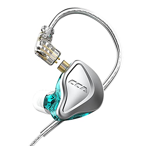 CCA NRA HiFi Kopfhörer, elektrisch dynamische Magnetkombination, geräuschisolierend, aus Kunstharz, In-Ear-Kopfhörer, kein Mikrofon von CCA