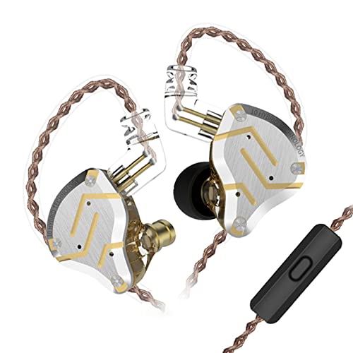 KZ ZS10 Pro 4BA + 1DD Im Ohr Kopfhörer HiFi Clear Bass Musiker Ohrhörer Kopfhörer Noise Cancelling Monitor Kopfhörer mit abnehmbarem Kabel von CCA