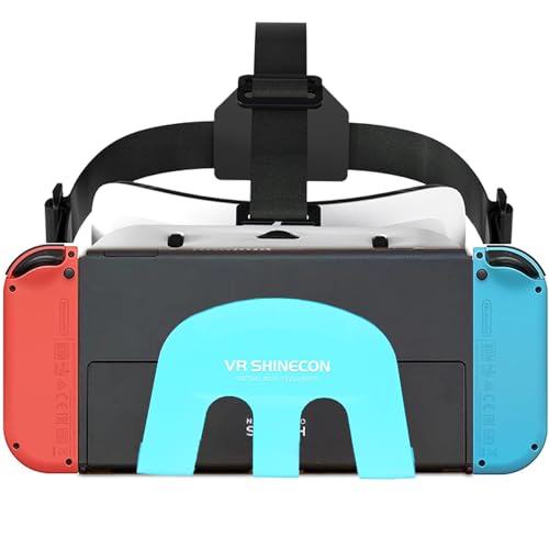 VR-Headset für Switch, Switch OLED mit einstellbaren HD-Linsen, VR-Brille, Zubehör von CCACHE
