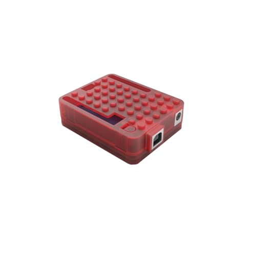 Schutzhülle für Arduino UNO R3, Gehäuse, Computer Box, Building Block Style (Rot) von CCDSO
