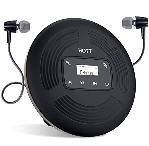 Wiederaufladbarer Bluetooth CD Player tragbar,CCHKFEI persönlicher kompakter tragbarer CD-Player mit FM-Transmitter Touch-Tasten für Zuhause Reisen und Auto Wiederaufladbarer Bluetooth CD Player tragbar,CCHKFEI persönlicher kompakter tragbarer CD-Player mit FM-Transmitter Touch-Tasten für Zuhause Reisen und Auto von CCHKFEI