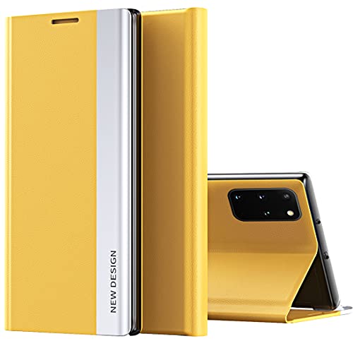 CCSmall Schutzhülle für Samsung Galaxy A72 aus Pagnetic Leder, TPU, stoßfest, Klapphülle für Samsung Galaxy A72 CX, Gelb, Handyhülle & Cover CCSmall Schutzhülle für Samsung Galaxy A72 aus Pagnetic Leder, TPU, stoßfest, Klapphülle für Samsung Galaxy A72 CX, Gelb, Handyhülle & Cover von CCSmall