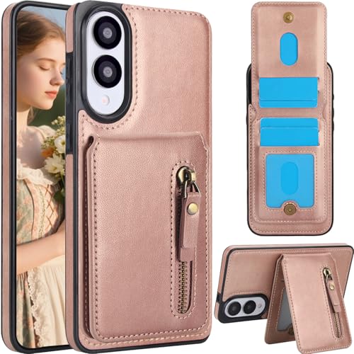 CCSmall Schutzhülle für Samsung Galaxy S25 Edge mit Kartenhalter, kompatibel mit MagSafe, 2-in-1 abnehmbare magnetische Brieftaschen-Reißverschlusstasche, Handyhülle, PU-Leder, für Samsung S25 Edge CCSmall Schutzhülle für Samsung Galaxy S25 Edge mit Kartenhalter, kompatibel mit MagSafe, 2-in-1 abnehmbare magnetische Brieftaschen-Reißverschlusstasche, Handyhülle, PU-Leder, für Samsung S25 Edge von CCSmall