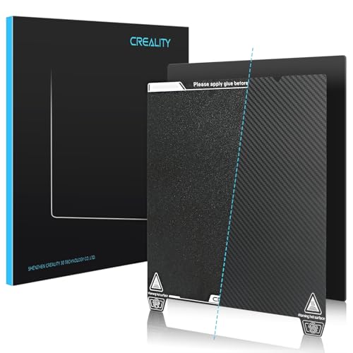 CCTREE Creality Ender 3 Build Plate Kit Dual-Sided Printing Platform Board Glossy PET+Coated PEI Blatt Bauoberfläche für Ender 3/3 V3 SE/3Pro/3 V2/3 S1/S1 Pro/K1 235x235mm von CCTREE