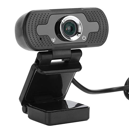 1080P Webcam, USB-Webkamera Computer HD 30FPS Streaming-Webcam, PC Laptop Desktop-Webkamera für Online-Unterricht, Live, Videokonferenz von CCYLEZ