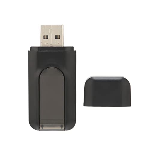 2-in-1-Bluetooth-Adapter, Kabelloser USB-Bluetooth-Sender-Empfänger mit LED-Anzeige, Audio-Adapter für das Auto-Heim-Audiosystem von CCYLEZ