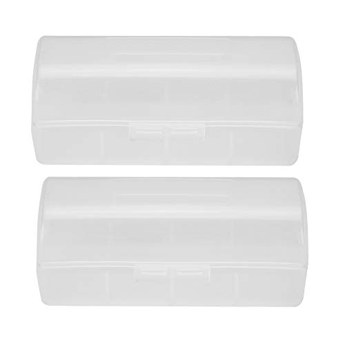 2PCS 26650 Battery Box,tragbarer, Leichter Batteriespeicherhalter Case für 26650 Battery Batteries Protector Cover 2PCS 26650 Battery Box,tragbarer, Leichter Batteriespeicherhalter Case für 26650 Battery Batteries Protector Cover von CCYLEZ