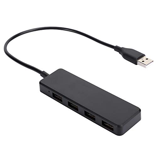 4-Port USB3.0 Hub, tragbarer Daten-Hub mit ultradünner Erweiterung, 5-Gbit/s-Hochgeschwindigkeits-USB-Splitter für PS4, Desktop, Laptop von CCYLEZ